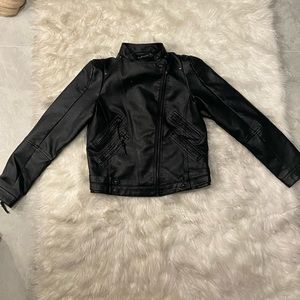 Feaux leather jacket